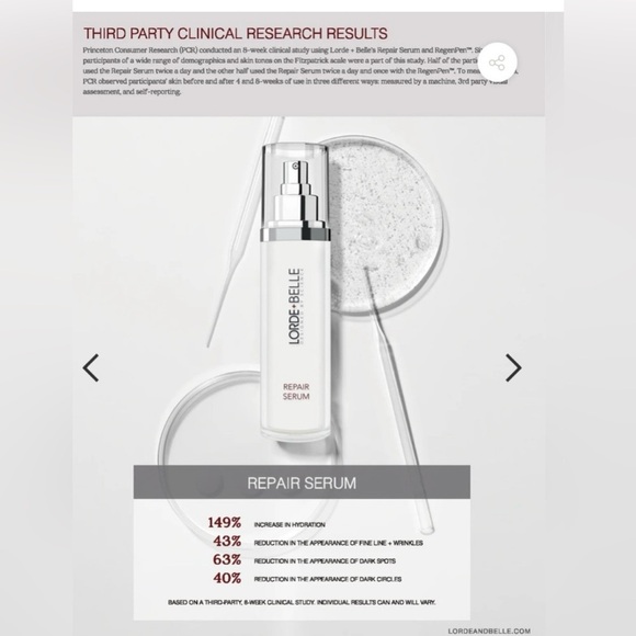 LORDE & BELLE Repair Serum - $129 Retail - New - Picture 3 of 6